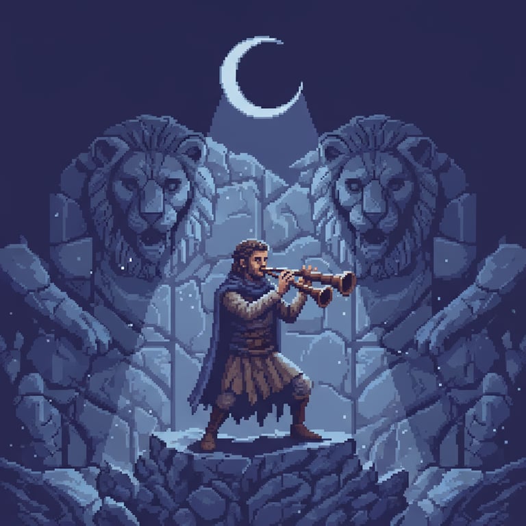 Echoes of Midas — AI-generated collectible card | Broken Lions' Rock