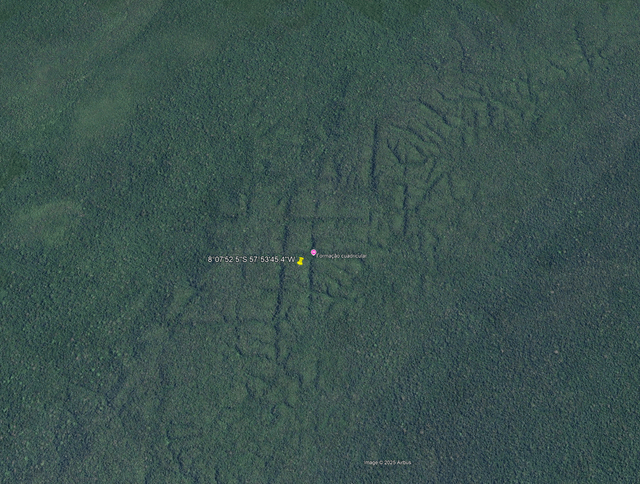 Google Earth Mysterious Structures Amazon — The Apiacás Lines