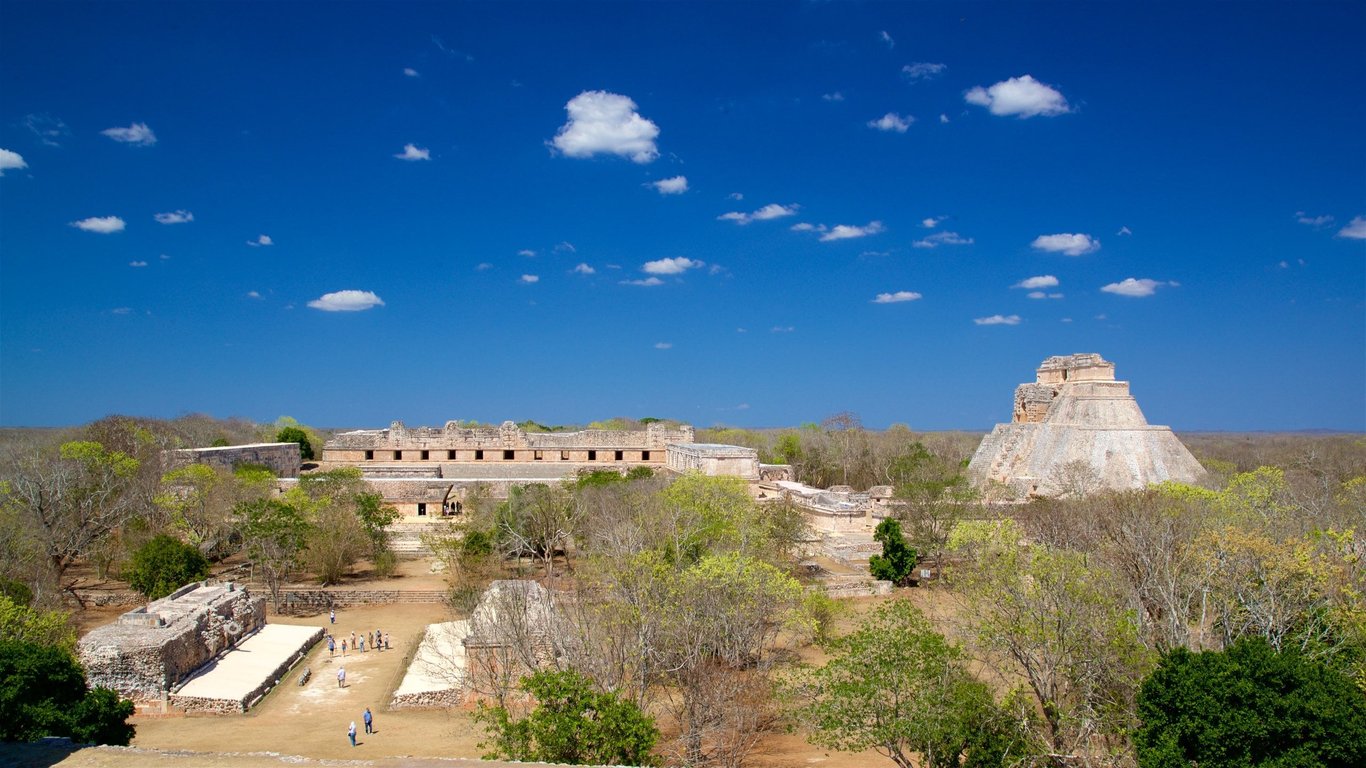 UNESCO World Heritage Site Uxmal Mexico — Pyramid of the Magician