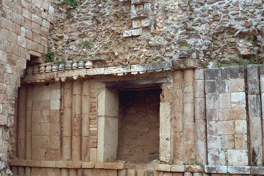 Temple Entrance — Pyramid of the Magician