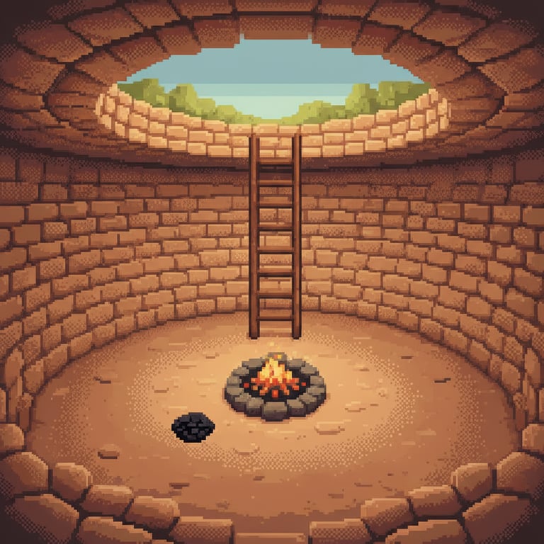 Kiva Life — AI-generated collectible card | Mesa Verde National Park
