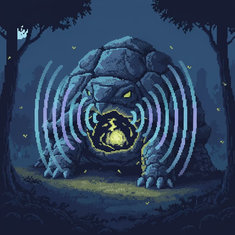 Echoes of Gold — AI-generated collectible card | Turtle Rock