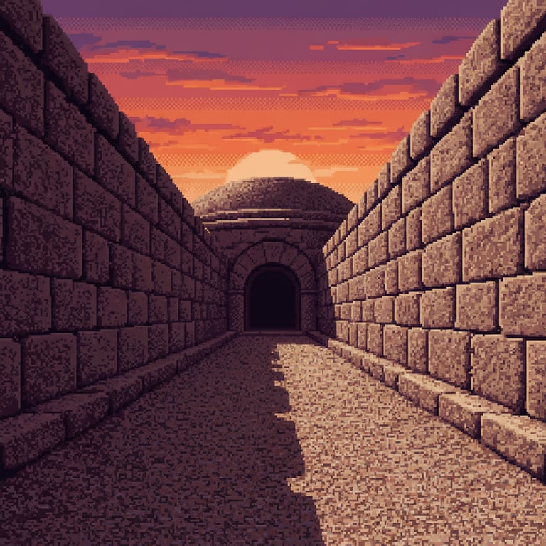 Path to the Underworld — AI-generated collectible card | Treasury of Atreus