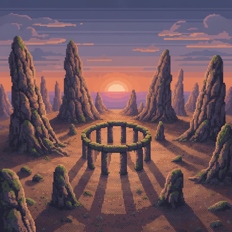 The Titan's Vigil — AI-generated collectible card | The Stone Forest