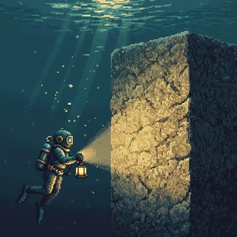 The Seeker's Lantern — AI-generated collectible card | Bimini Road