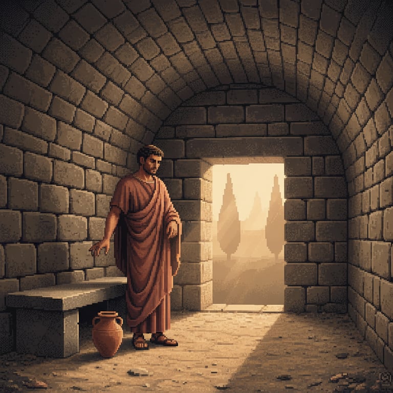 Arnth Cairnina Tribute — AI-generated collectible card | Etruscan Tomb of Faggeto