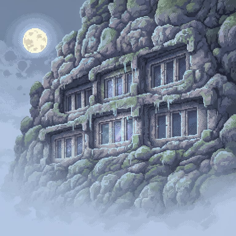 Ancestral Weeping Walls — AI-generated collectible card | Ventanillas de Otuzco