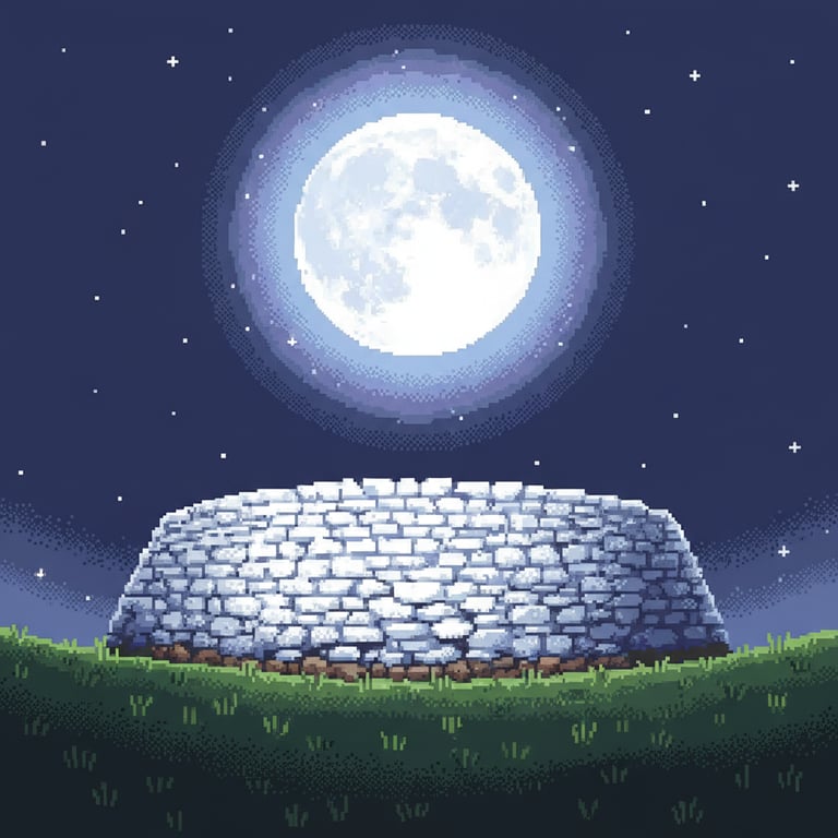 The White Cairn — AI-generated collectible card | Cairn T