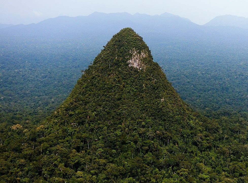 Cerro El Cono Is Thought To Be An Extinct Volcanic Cone Located In The Sierra Del Divisor Region — Cerro El Cono 