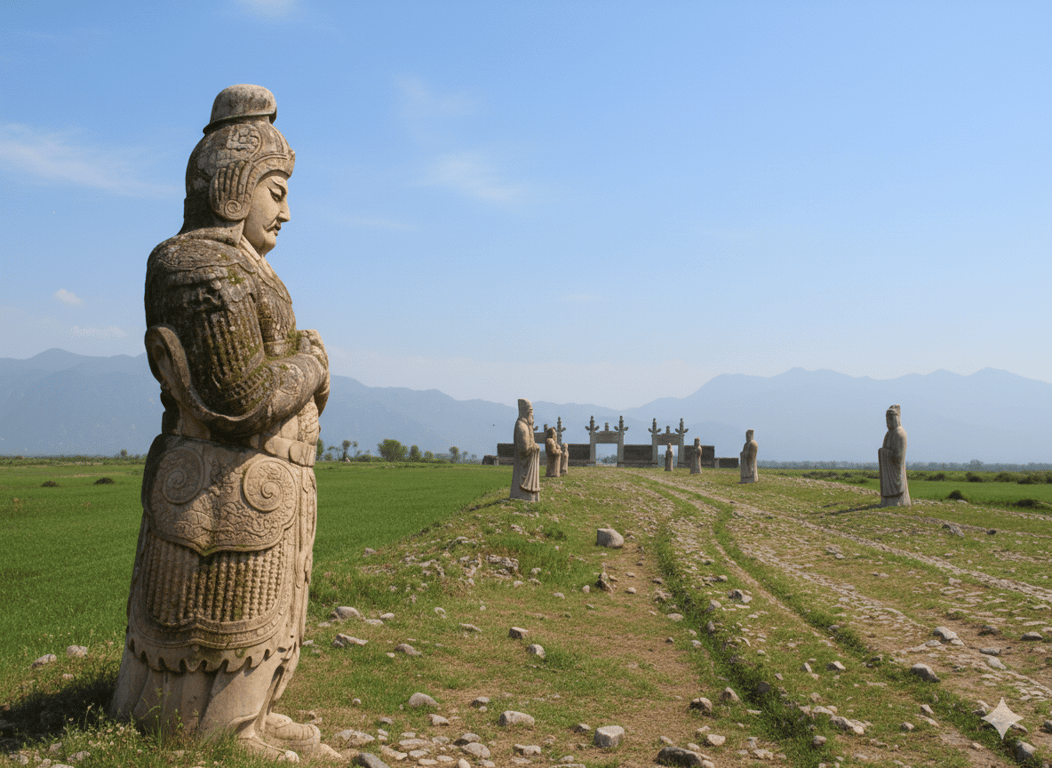 Ming Tomb Changping — AI restored colour version | Ming Tomb Changping