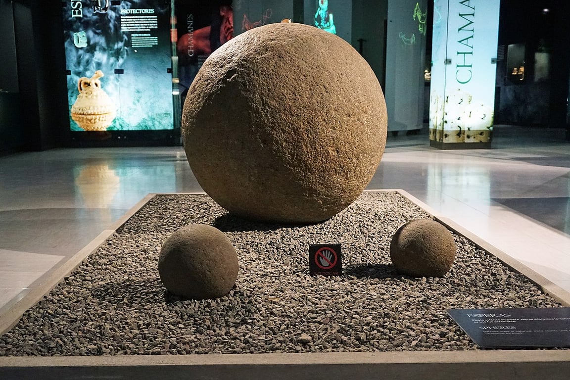 Stone Spheres Of The Diquis Exhibited At Museo Del Jade — The Diquis Stone Spheres