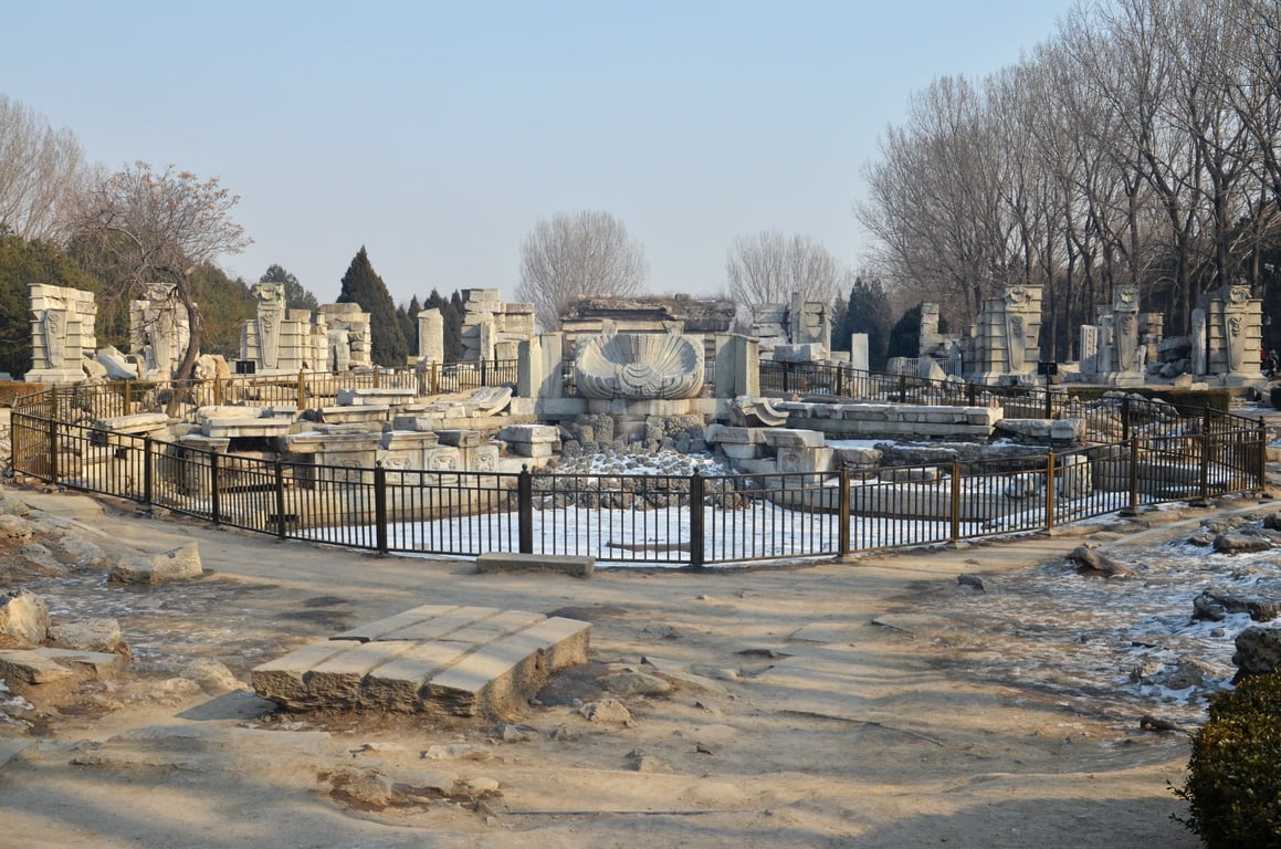 Yuanmingyuan Haiyantang — Yuanmingyuan Summer Palace