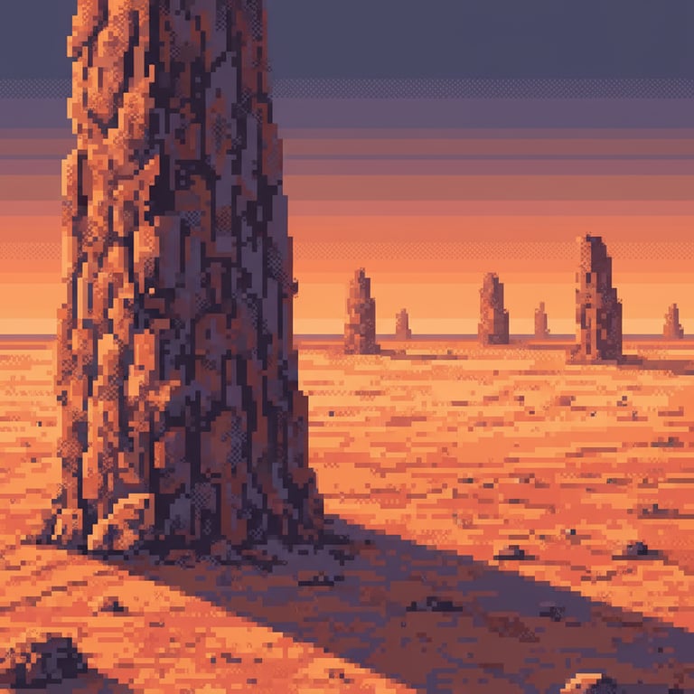 The Titan's Shadow — AI-generated collectible card | The Stone Forest