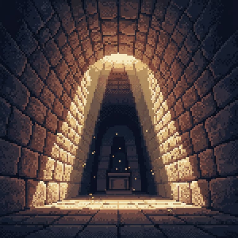 Vaulted Core Mystery — AI-generated collectible card | Pyramid of Hellenikon