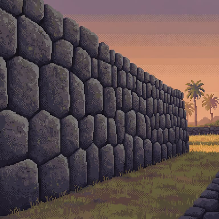 The Inca Wall — AI-generated collectible card | Ahu Vinapu