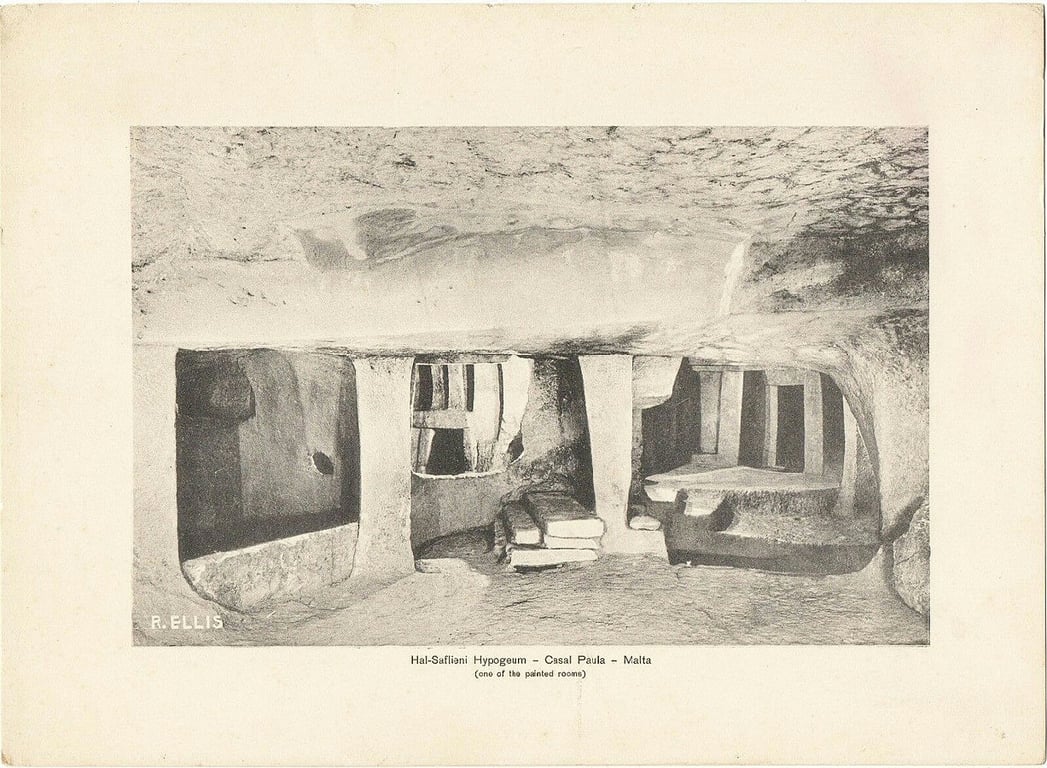 Al Saflieni Hypogeum Hal Saflieni Hypogeum Painted 113 Wm 98955742 — Ħal Saflieni Hypogeum