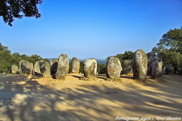 Almendres Cromlech Cromeleque Dos Almendres View 104 Ov 11scpj — Almendres Cromlech