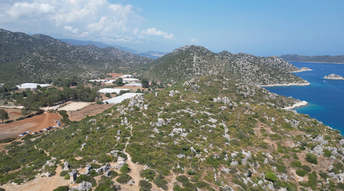 Ancient Lycian Tombs — Dolochiste Submerged City