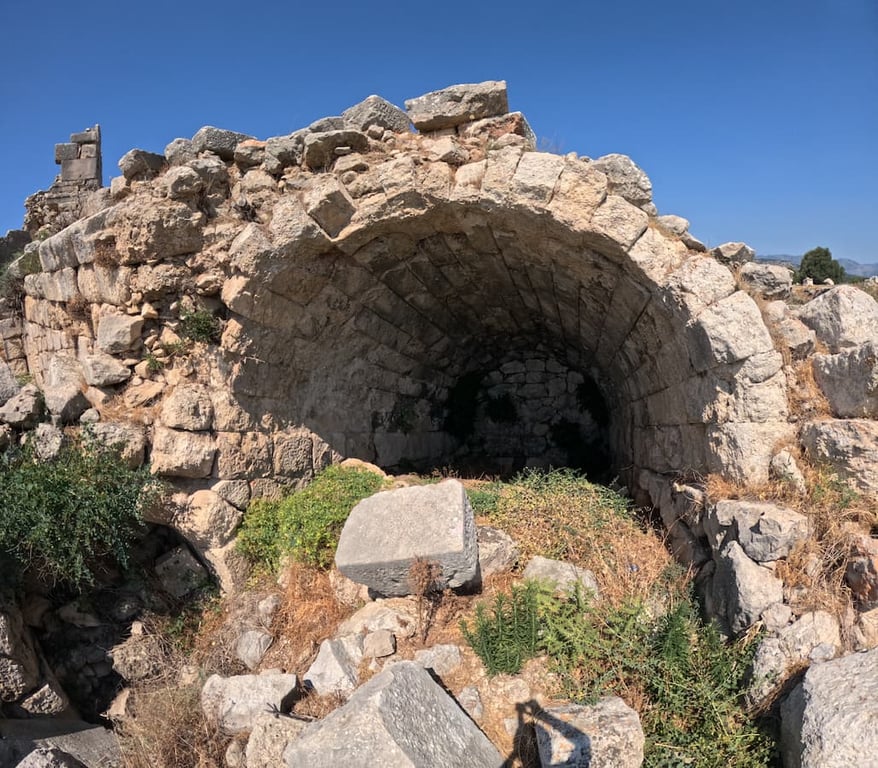 Ancient Stone Arch Likians — Xanthos Ancient City