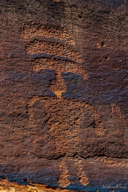 Archaic Symbols Petroglyphs Sand Island Panel — Sand Island Petroglyphs