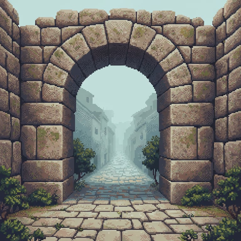Alatri: Porta Minore — AI-generated collectible card | Alatri Cyclopean Walls