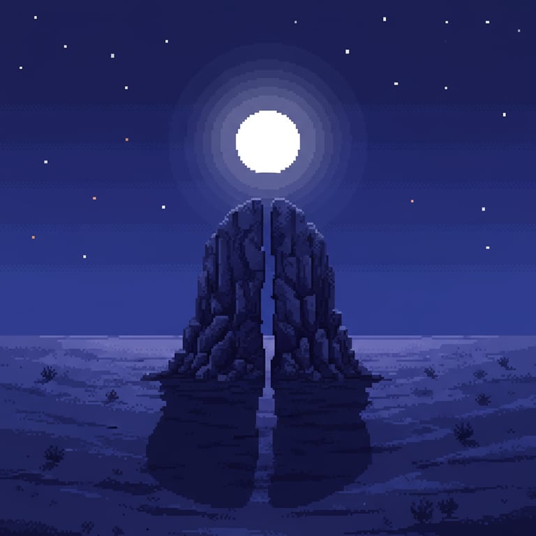 Celestial Alignment — AI-generated collectible card | The Al Naslaa Rock