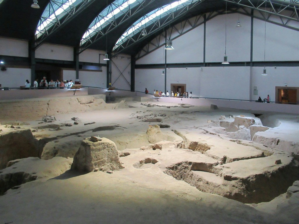 Banpo Neolithic Village Excavated Settlement Diora 117 Wm 96705521 — Banpo Neolithic Village