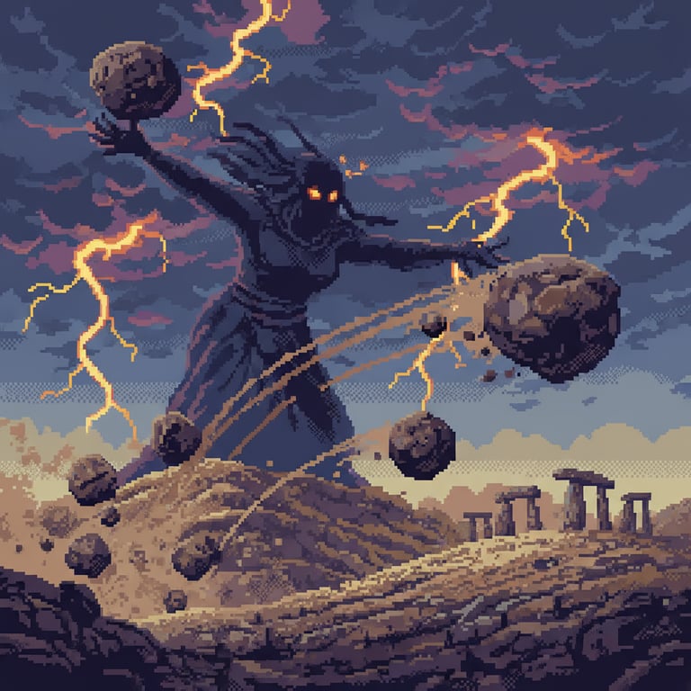 The Cailleach's Fury — AI-generated collectible card | The Hag's Chair