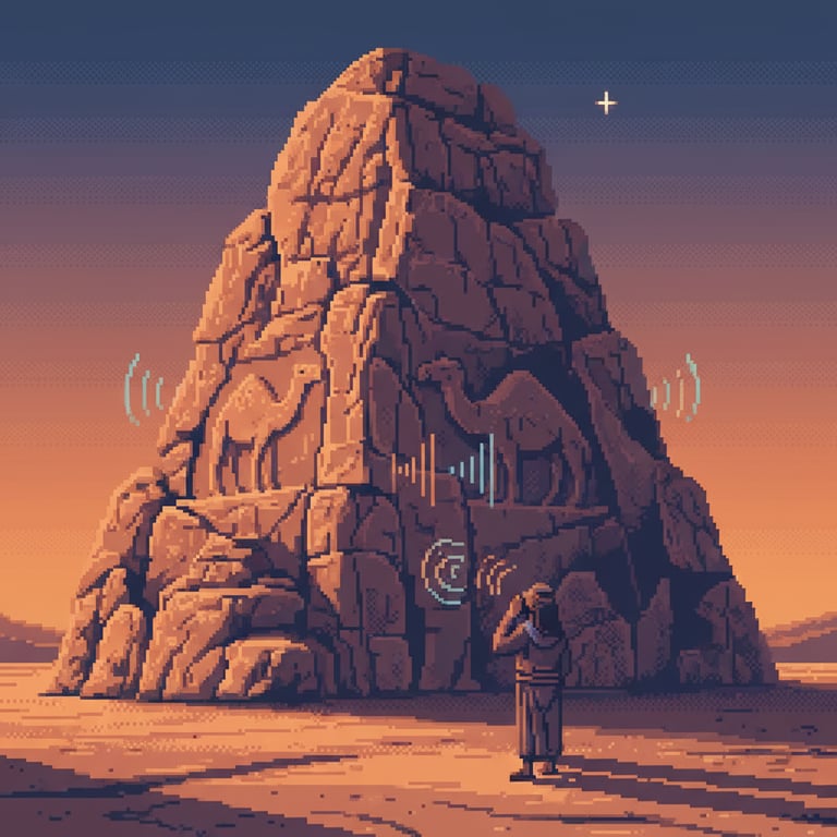 Whispers of the Wind — AI-generated collectible card | Camel Carvings Site