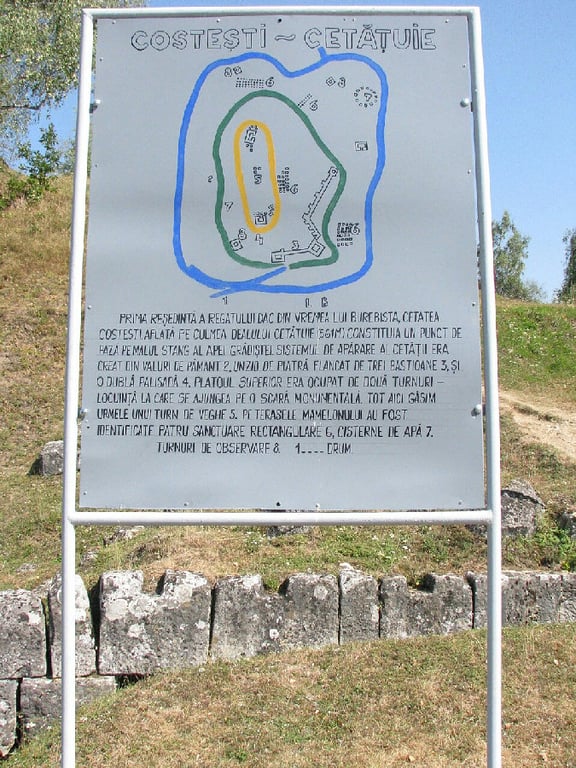Costeticetuie Fortress Costesticetuie Fortress Map 121 Wm 16820335 — Costești-Cetățuie Fortress
