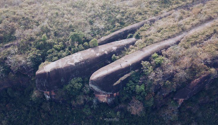 Three Whale Rocks