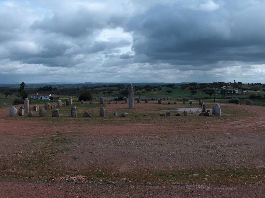 Cromeleque Do Xarez Megalithic Set 2 100 Wm 16416290 — Cromeleque do Xarez