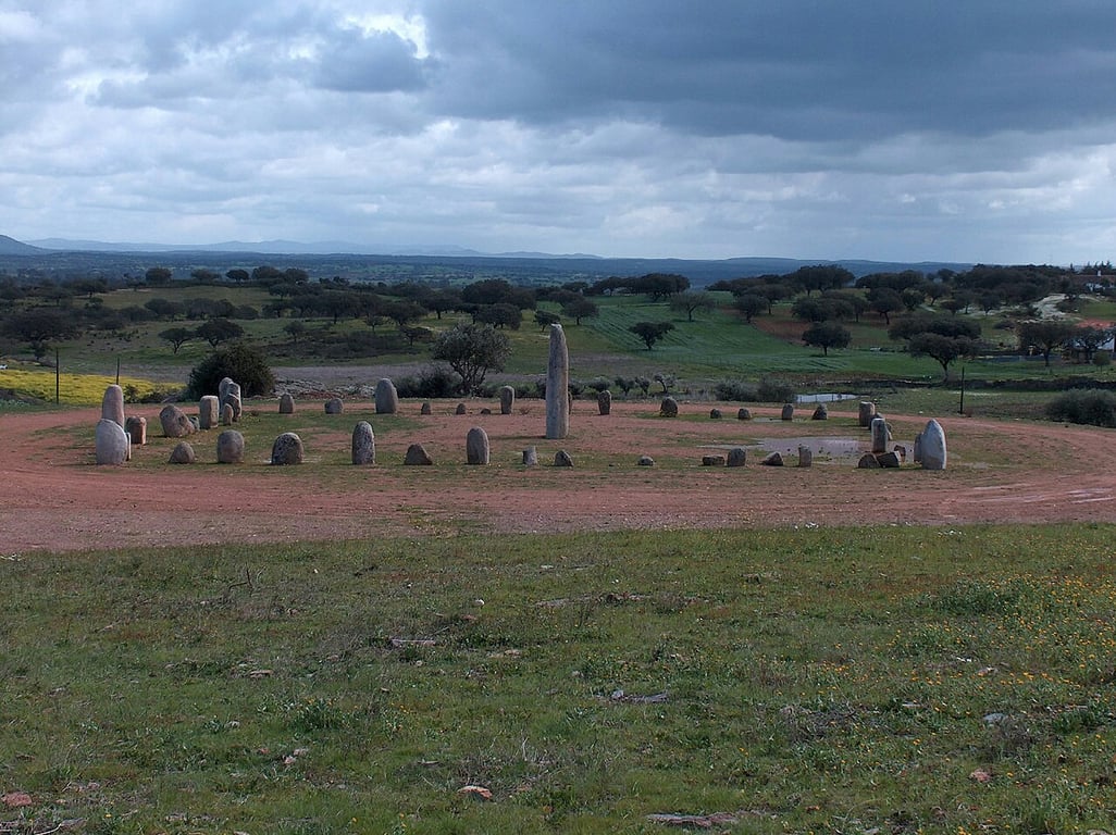 Cromeleque Do Xarez Megalithic Set 4 100 Wm 16416327 — Cromeleque do Xarez
