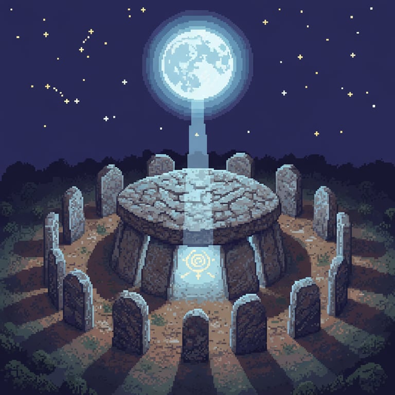 Anta’s Starlight Alignment — AI-generated collectible card | Anta do Vale da Laje 