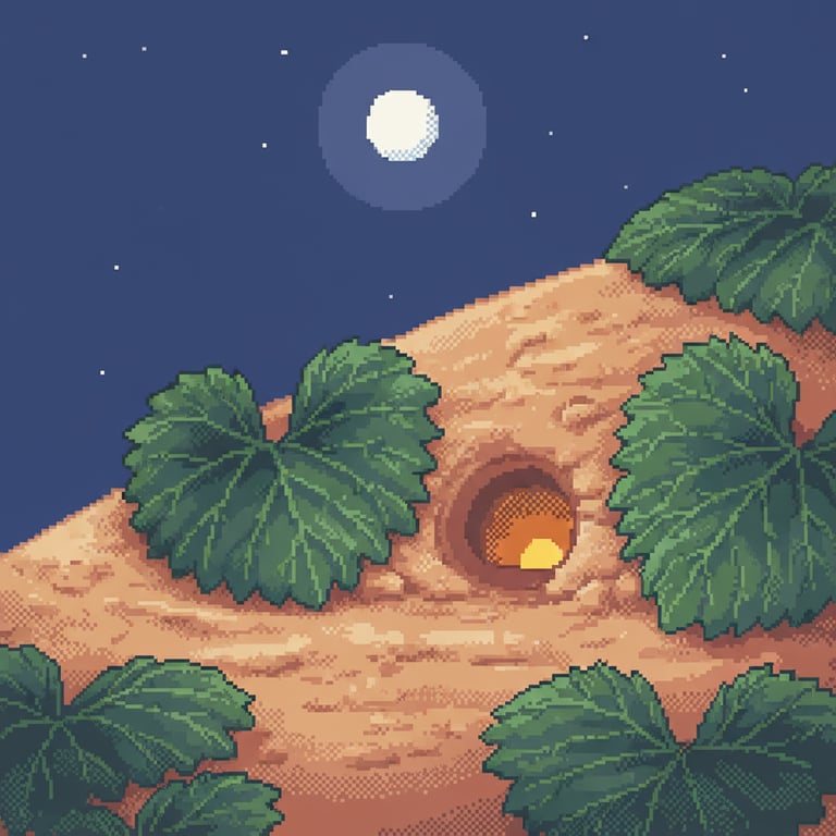 Koro-pok-guru Dwelling — AI-generated collectible card | Yoshimi Hundred Caves