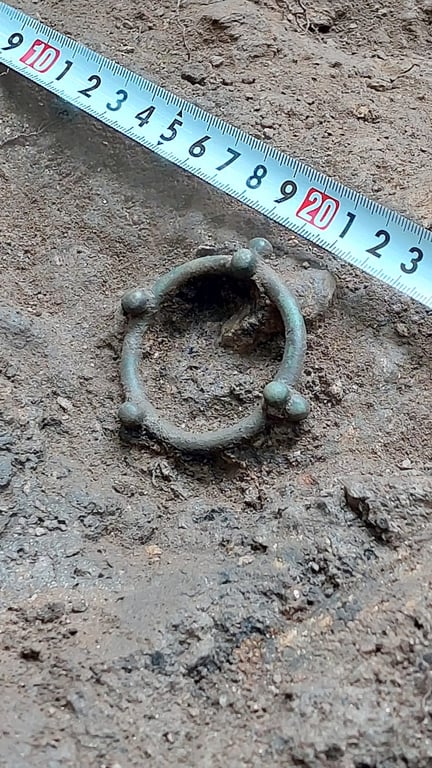 Dacian Ancient Iron Bracelet — Day 6, Dacian Archaeology