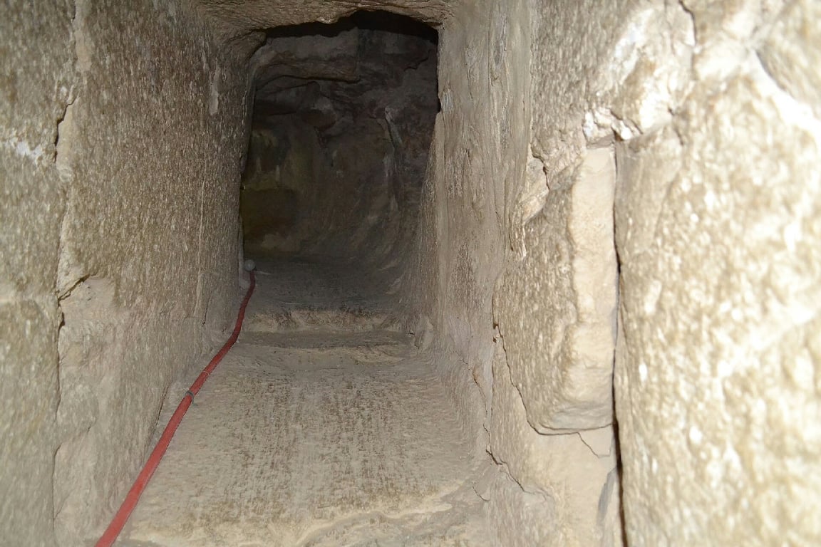 Dahshur Necropolis Bent Pyramid Passageway 131 Wm 130429027 — Dahshur Royal Necropolis