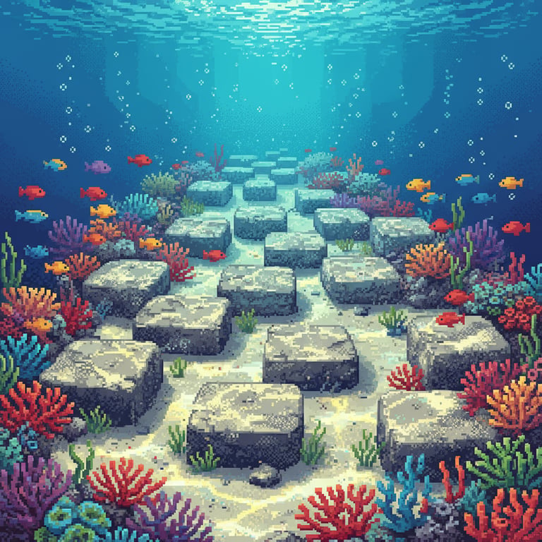 Bimini Road Mystery — AI-generated collectible card | Bimini Road