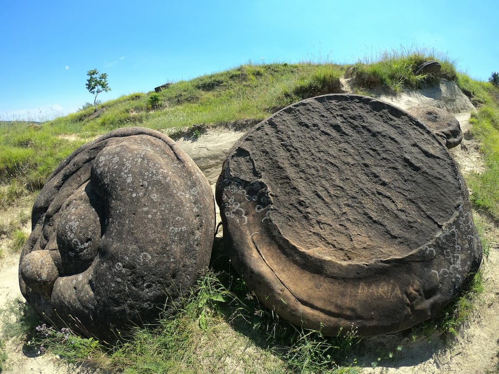 Disk Shaped Trovants Ulmet Buzau County — Trovants of Ulmet