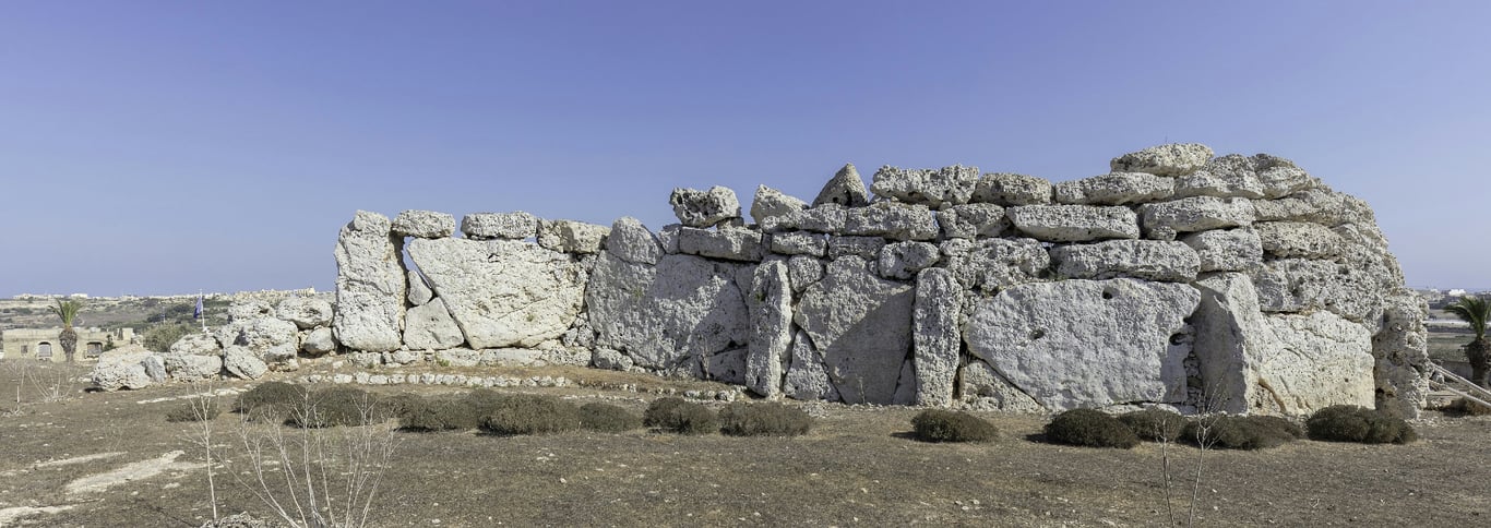 Gantija Temples Gozo Malta Exterior 114 Wm 110565969 — Ġgantija Temples