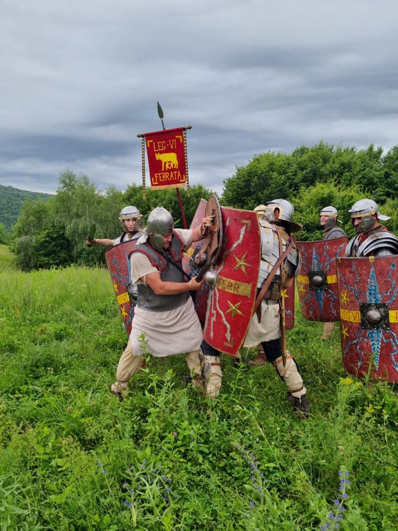 Historical Cosplaying — Tilisca Dacian Settlement 
