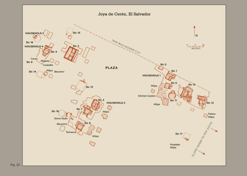 Joya De Ceren Archaeological S Site Plan 157 Wm 69545074 — Joya de Ceren Archaeological Site