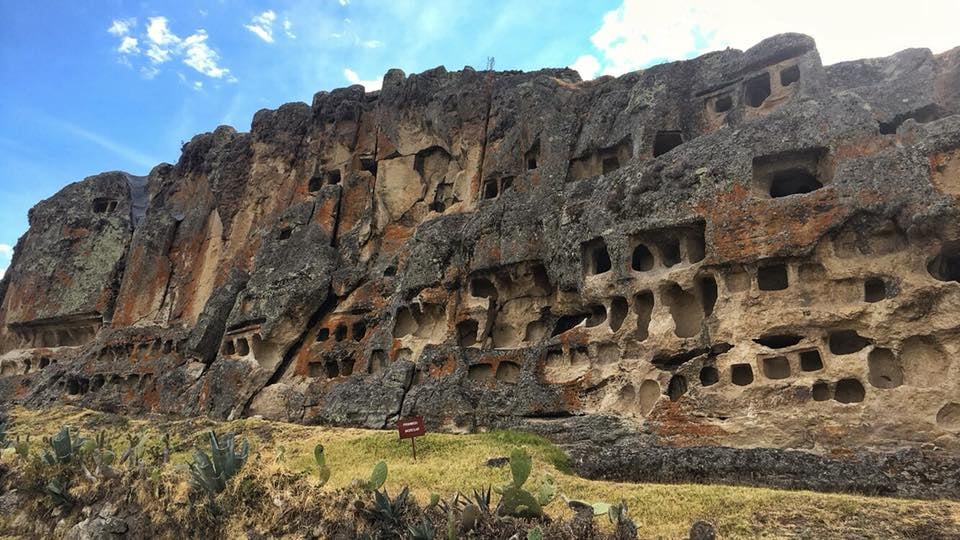 Las Ventanillas De Otuzco Front View — Ventanillas de Otuzco