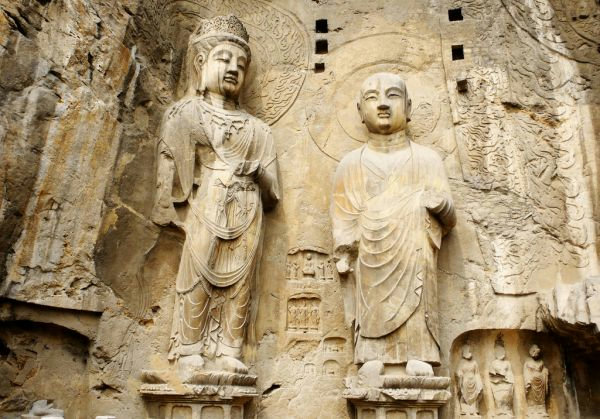 Longmen Grottoes Fengxian Cave Statue 116 Ov 1gmh3t — Longmen Grottoes