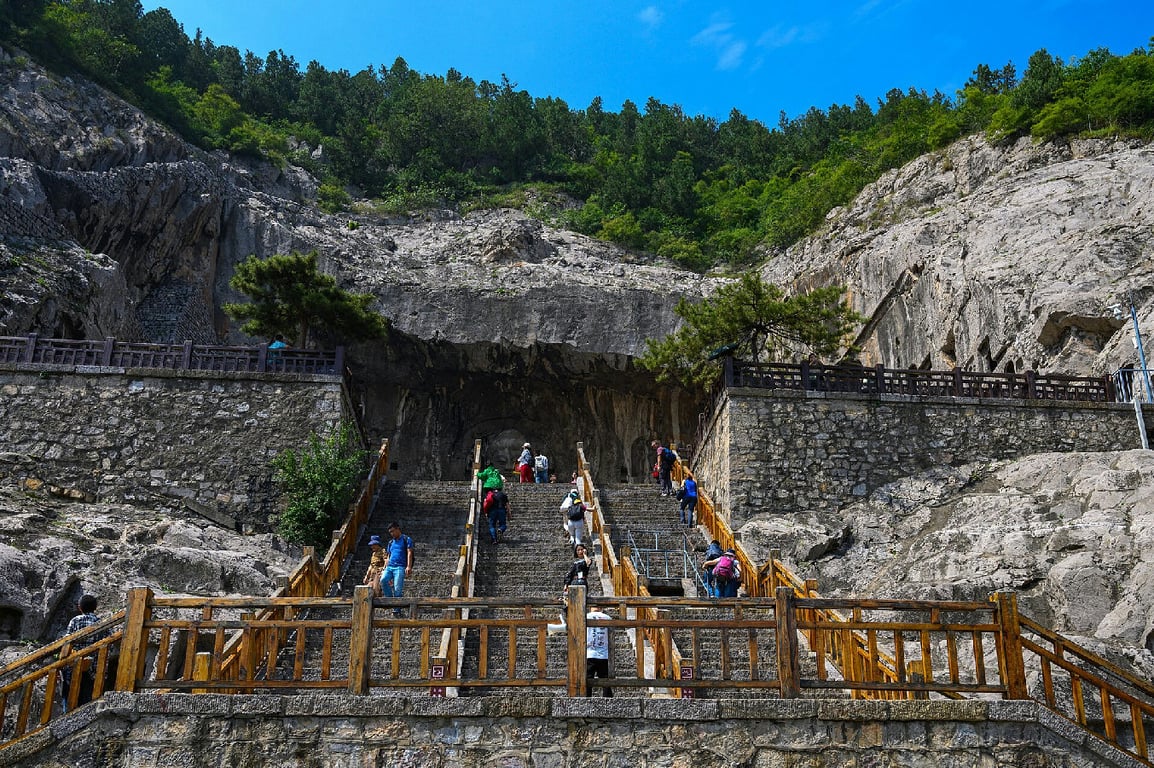 Longmen Grottoes Luoyang 116 Wm 147303995 — Longmen Grottoes