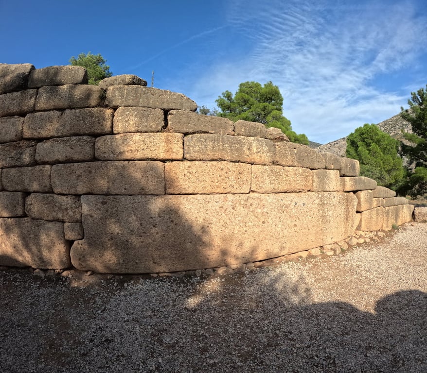 Megalithic Stone Slab Atreus — Treasury of Atreus