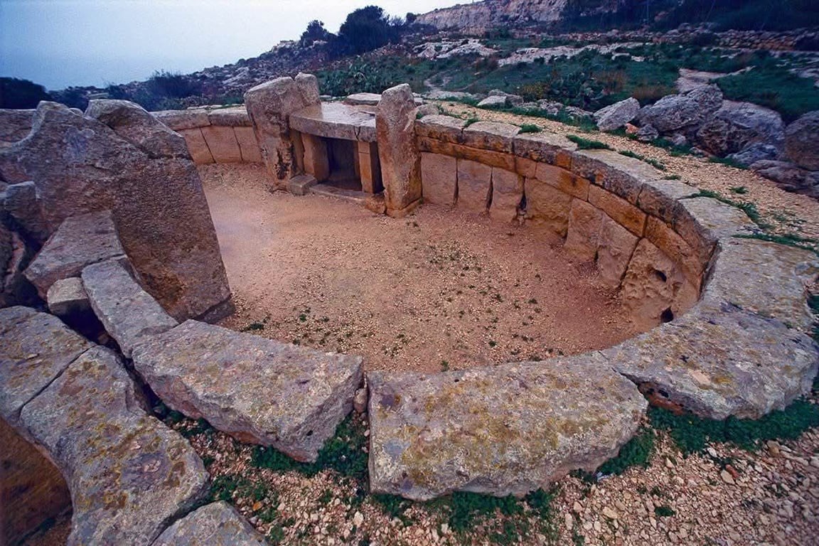 Megalithic Temple Mnajdra Malta — Mnajdra Archaeological Park