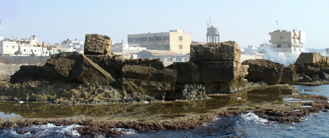 Megalithic Wall Remains Phoenicians — Megalithic Seawall 