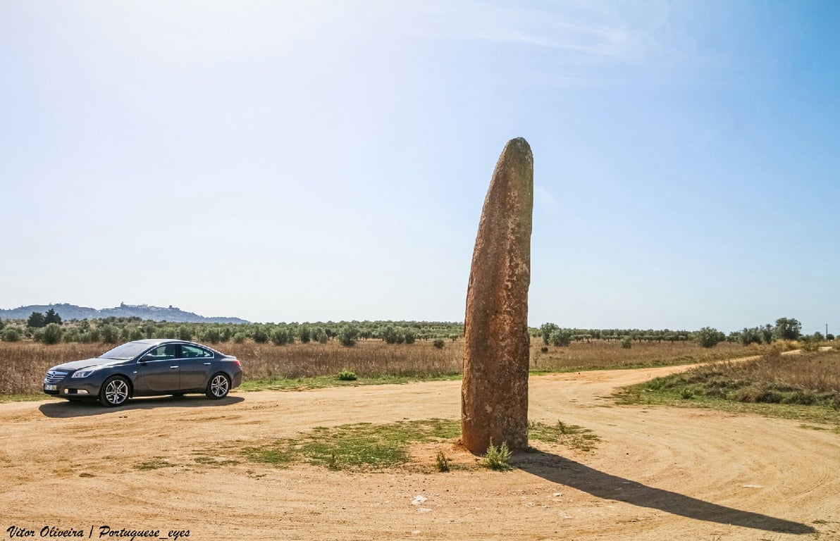 Menir Do Outeiro In Daylight 105 Wm 134646424 — Menir do Outeiro
