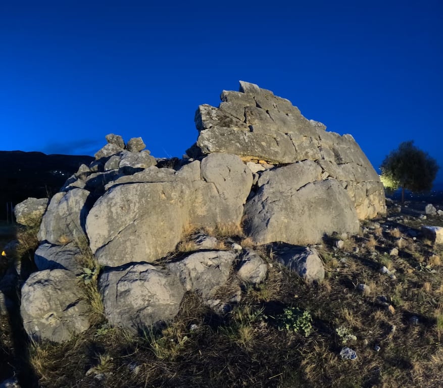 More Site Elinikos Archaic Stone Structure — Pyramid of Hellenikon